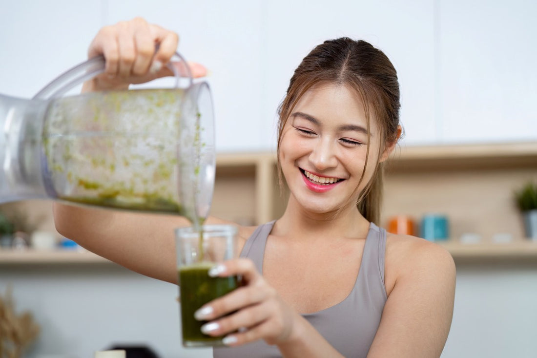 Refreshing Green Smoothie Sea Moss