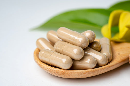 Alternative medicine herbal organic capsule