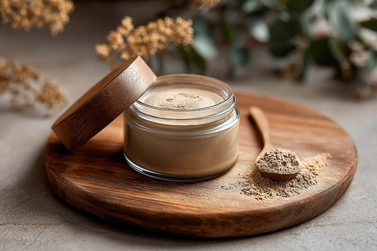 Sea Moss Powder in Elegant Glass Jar