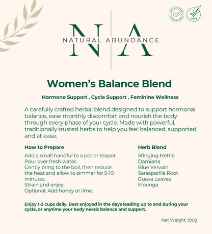 Women’s Balance Herbal Tea - Hormone & Cycle Support Blend