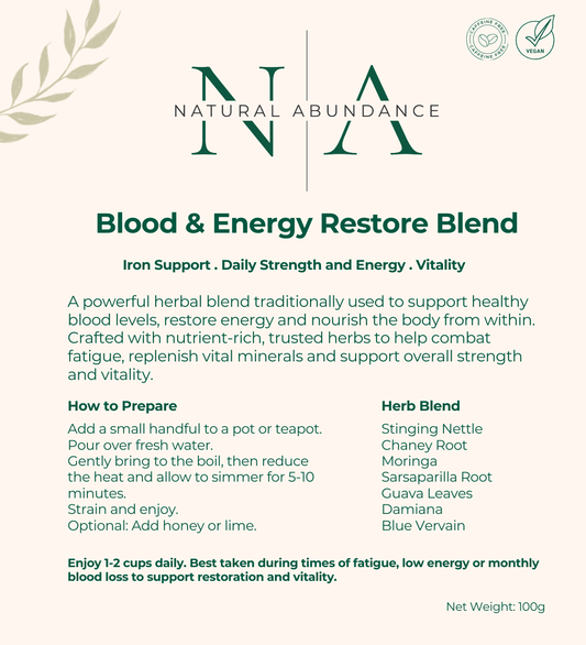 Blood & Energy Restore Herbal Blend