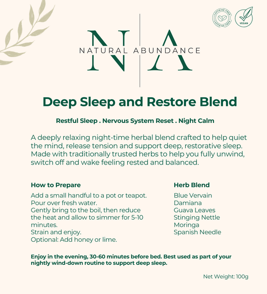 Deep Sleep and Restore Herbal Blend