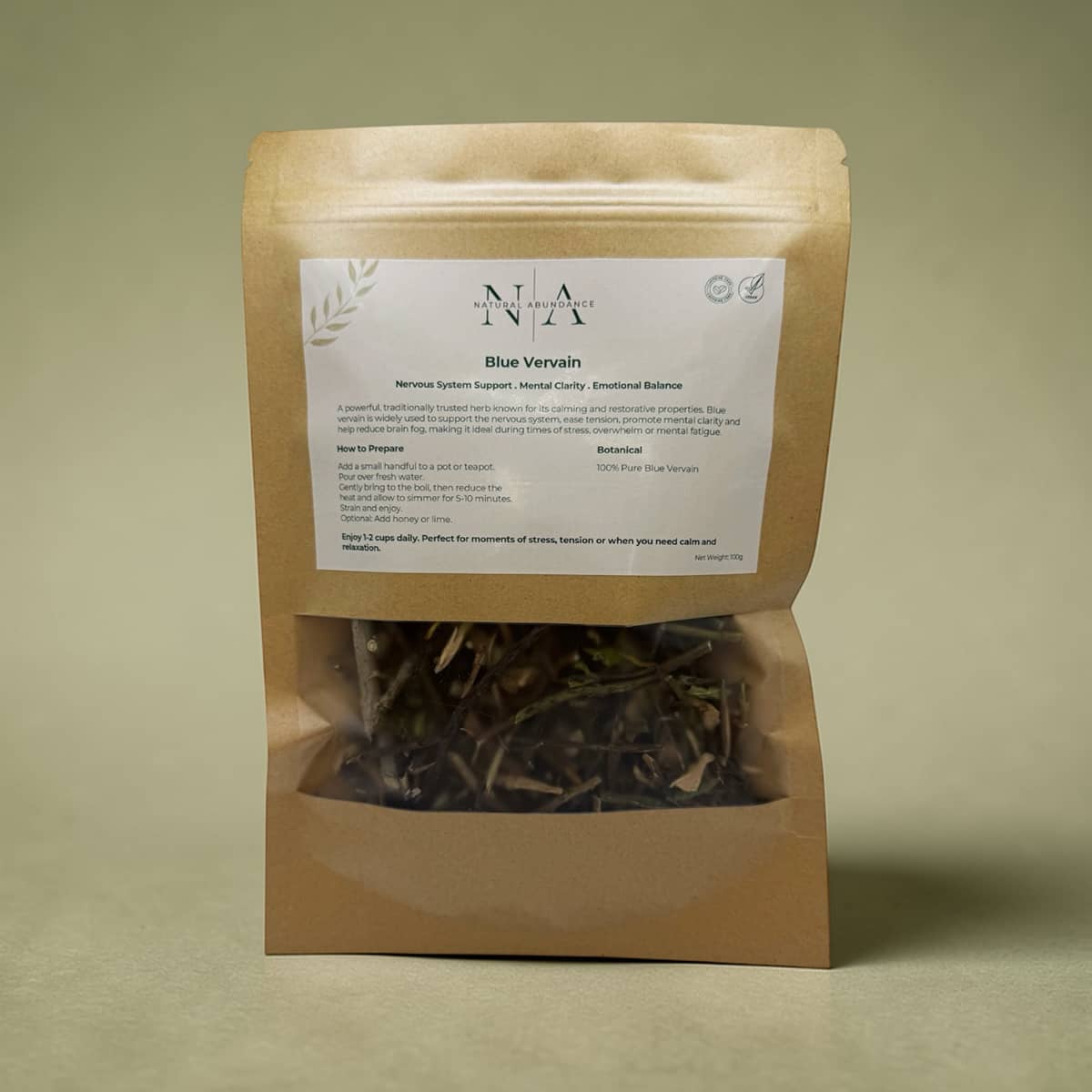 Blue Vervain Herbal Tea