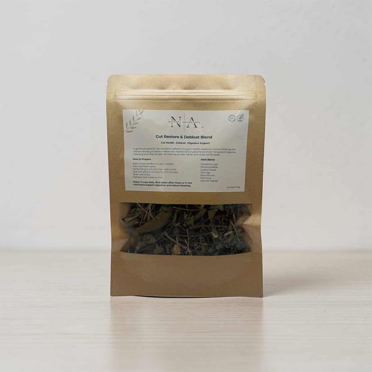 Gut Restore & Debloat Herbal Tea Blend