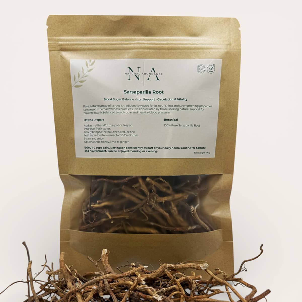 Sarsaparilla Root