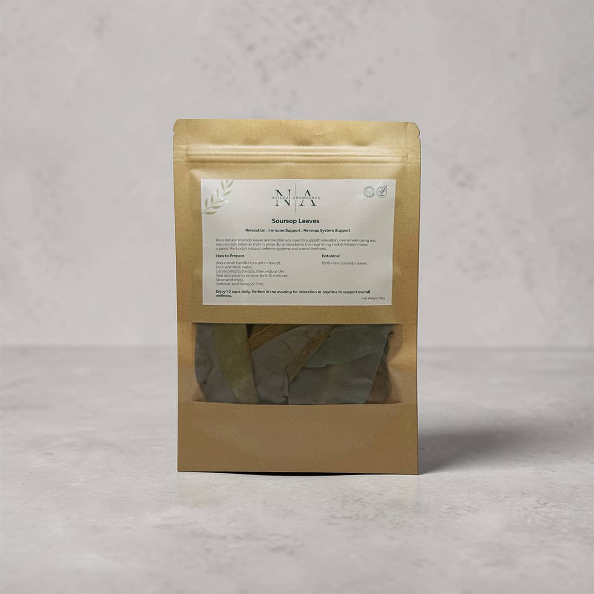 Pure Soursop (Graviola) Leaves